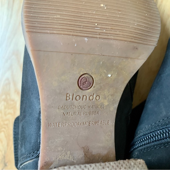 Blondo Norma Waterproof Black Bootie - Picture 7 of 8